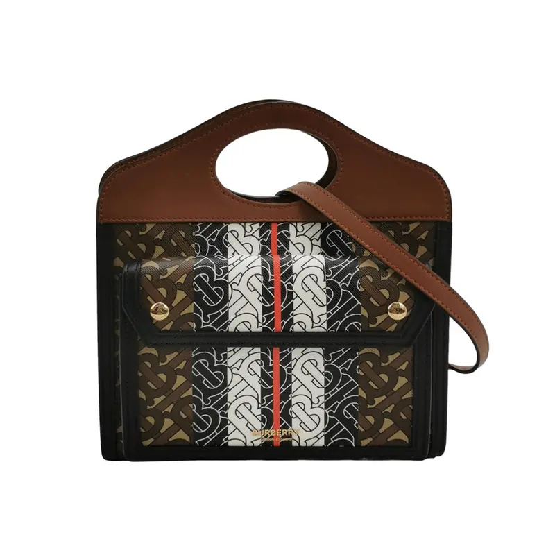Burberry Pocket Monogram, сумка через плечо, мини