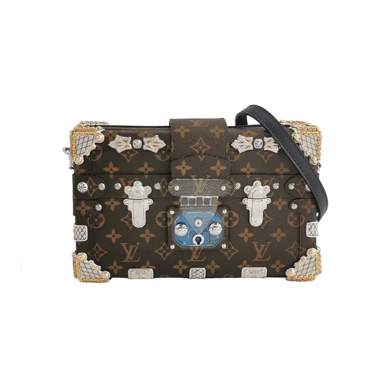 Louis Vuitton Petite Malle S-lock, сумка через плечо, малый