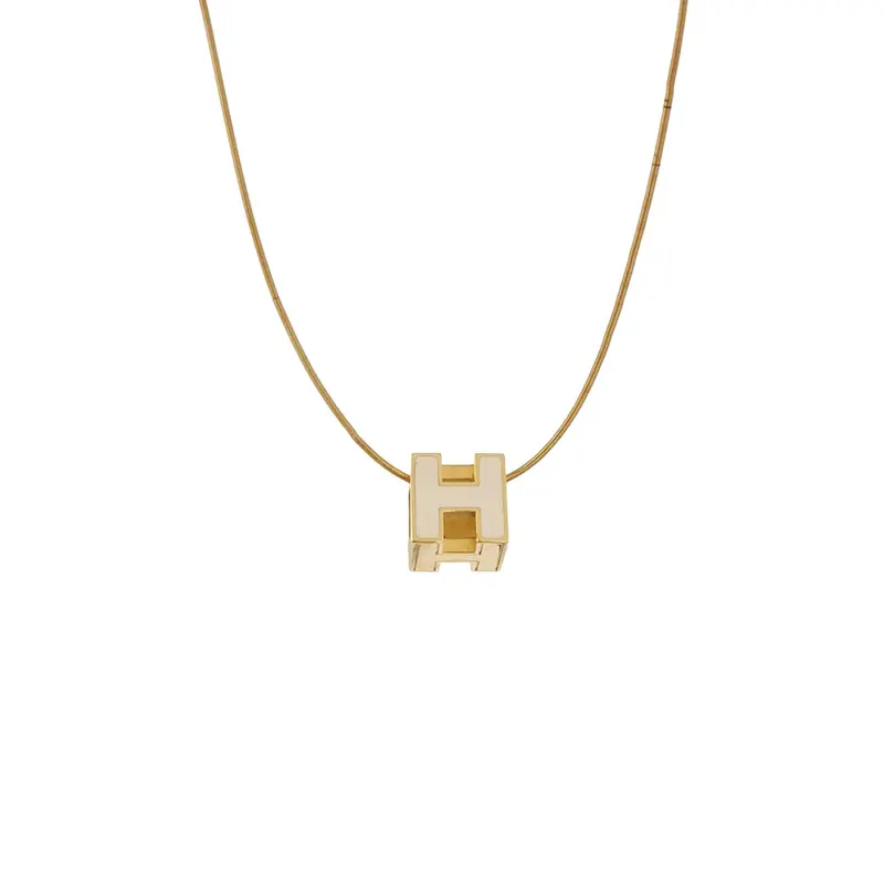 Hermès Cage D'H, колье