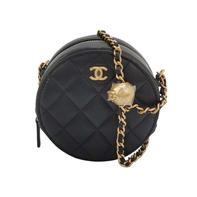 Chanel Round C Logo, сумка через плечо, мини